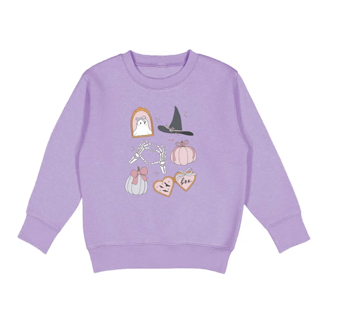 Spooky Girlie Halloween Sweatshirt