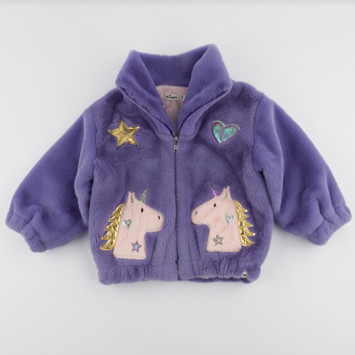 Metallic Unicorn Tahoe Coat