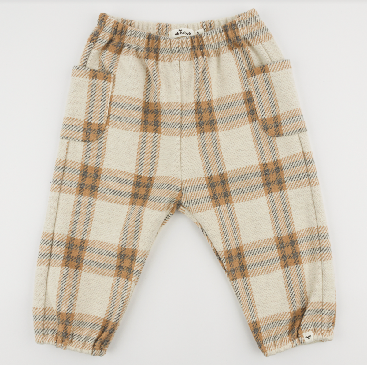 Plaid Side Pocket Pant