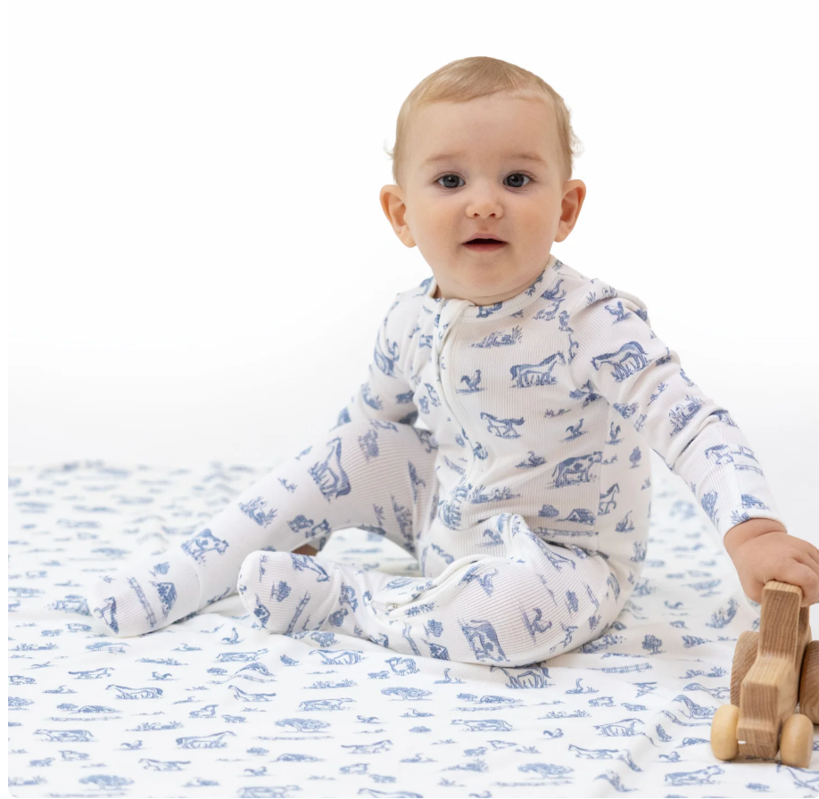 Farm Machines - 2 Way Zipper Footie