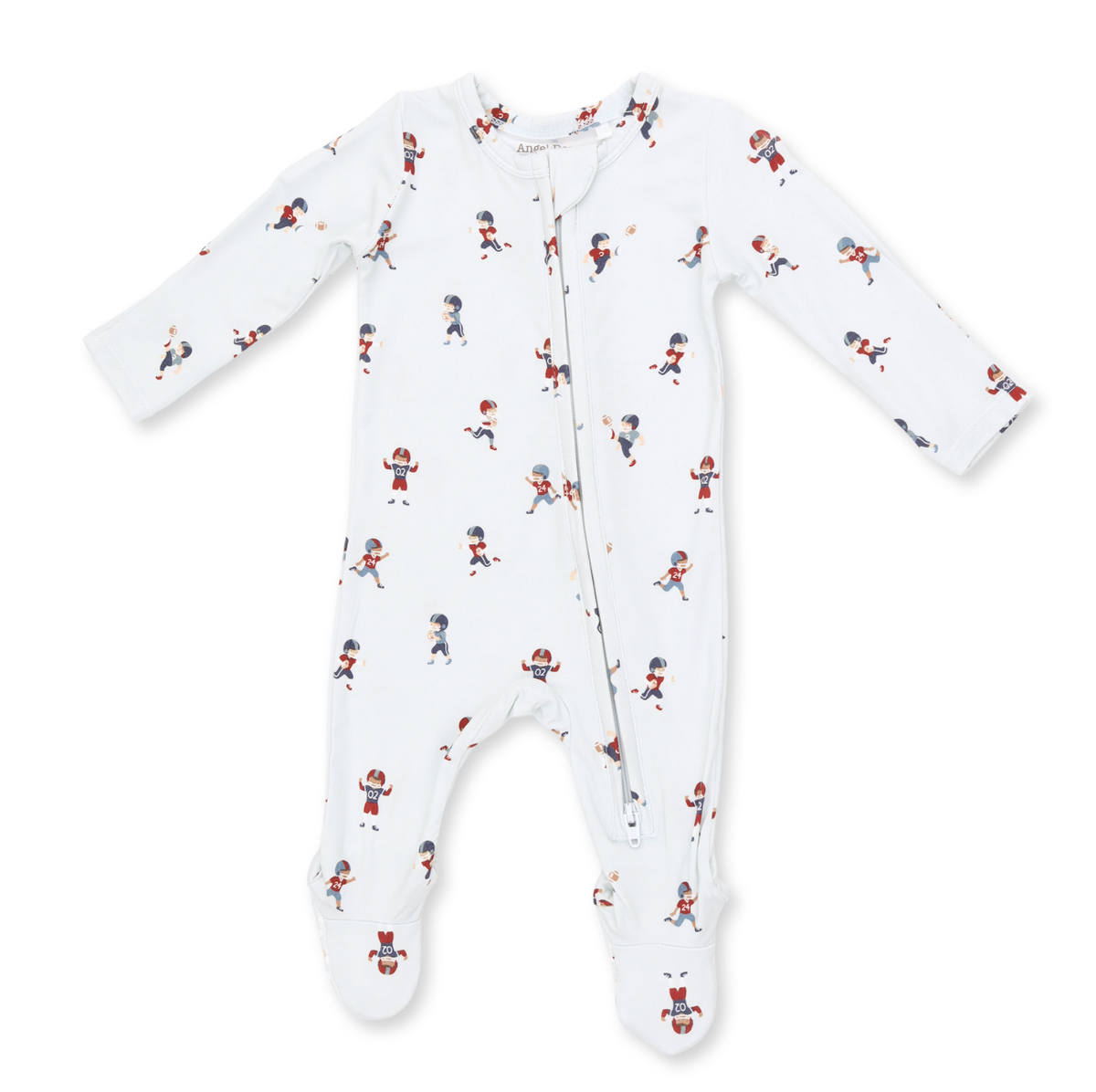 Tiny Footballers - Two Way Zipper Footie