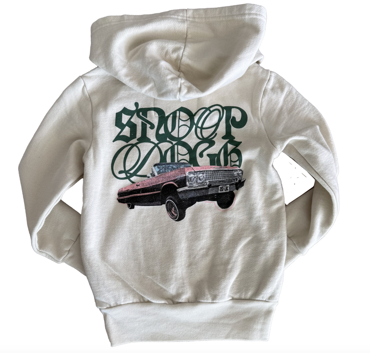 Snoop Dog Cruiser Hoody - Bone