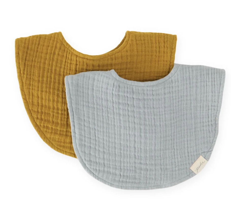Ruffle Bib Set of 2
