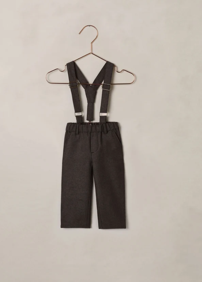 Suspender Pant- Black