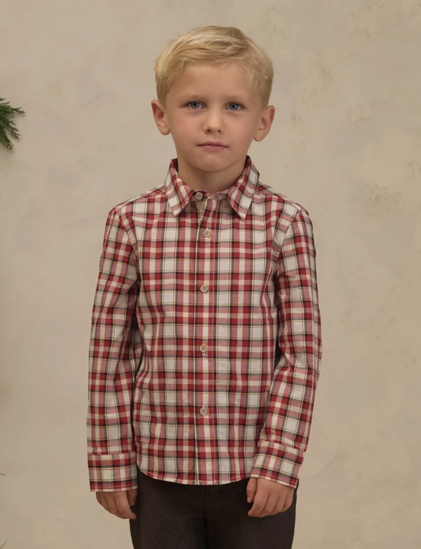 Harrison Button Down- Tartan Plaid