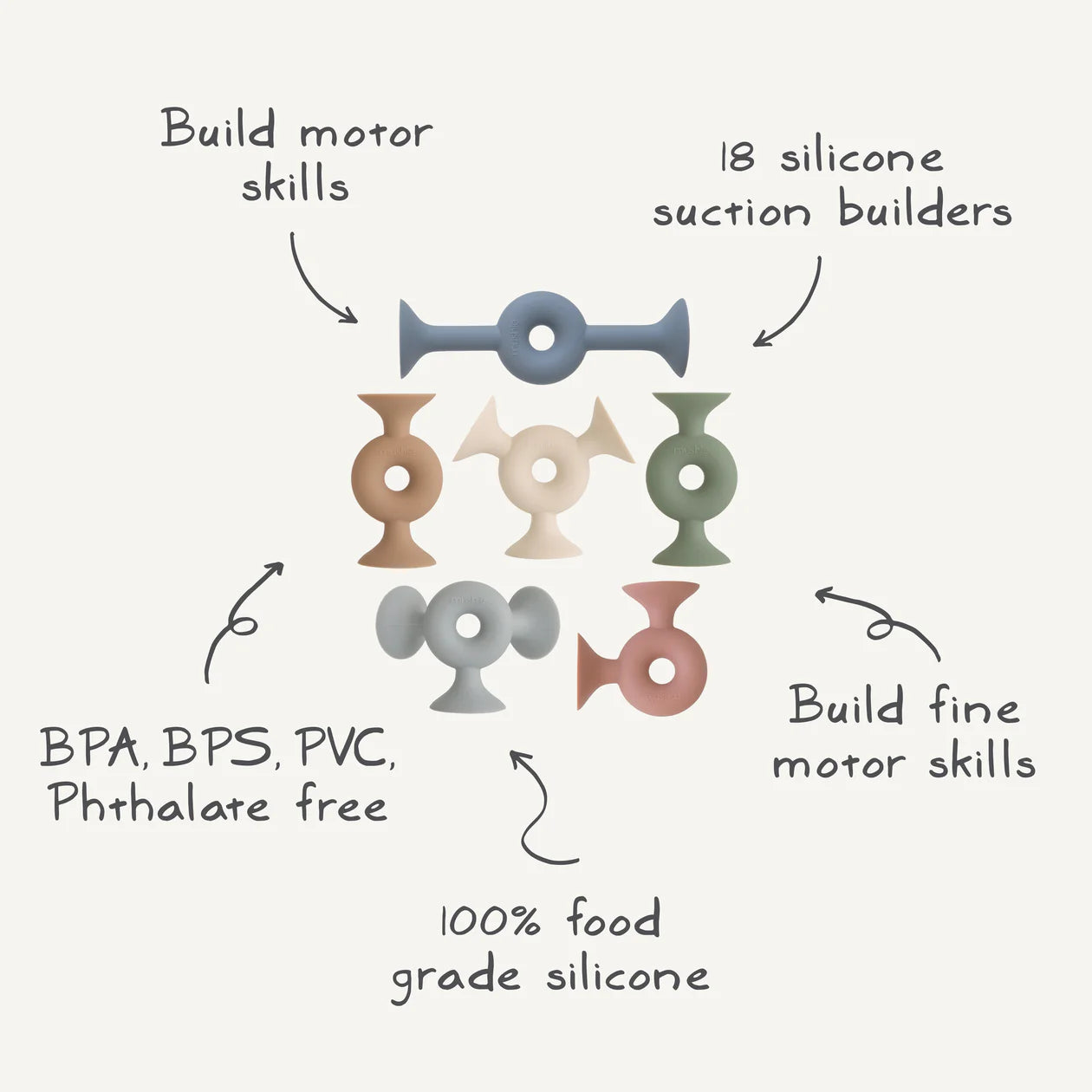 Silicone Suction Builders - Donut