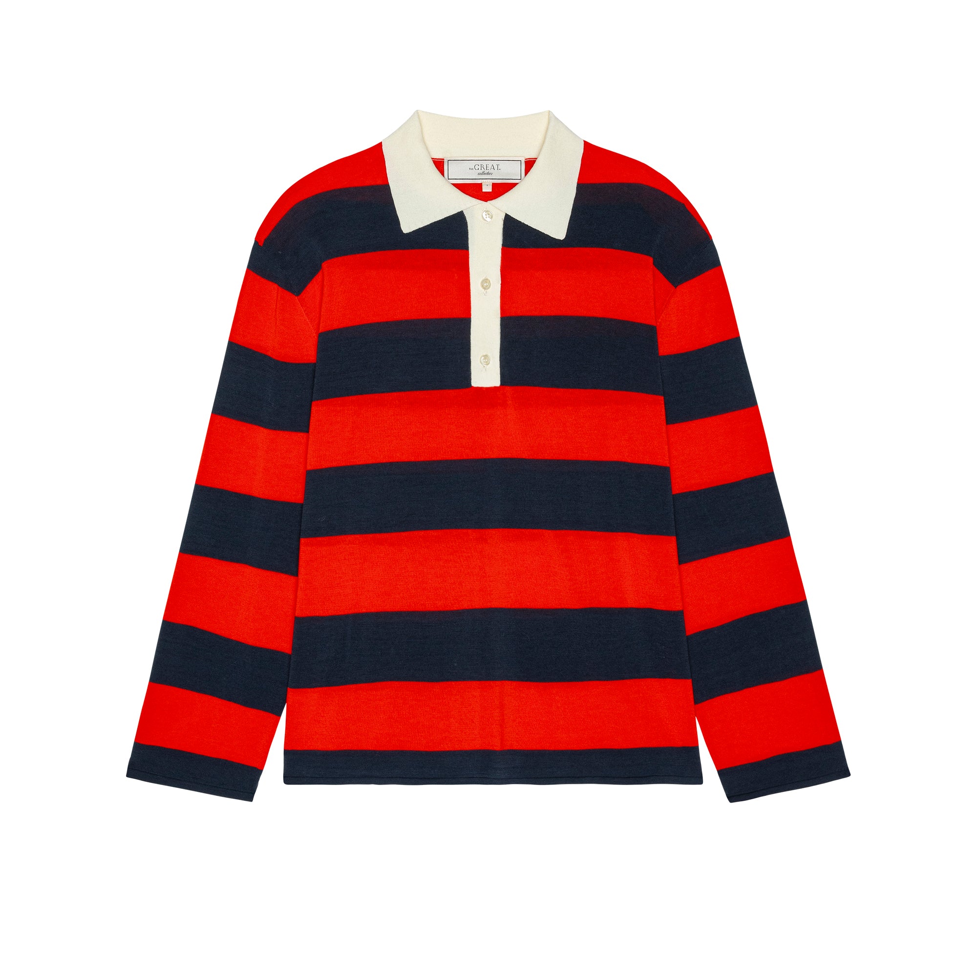 THE ACADEMY POLO SWEATER