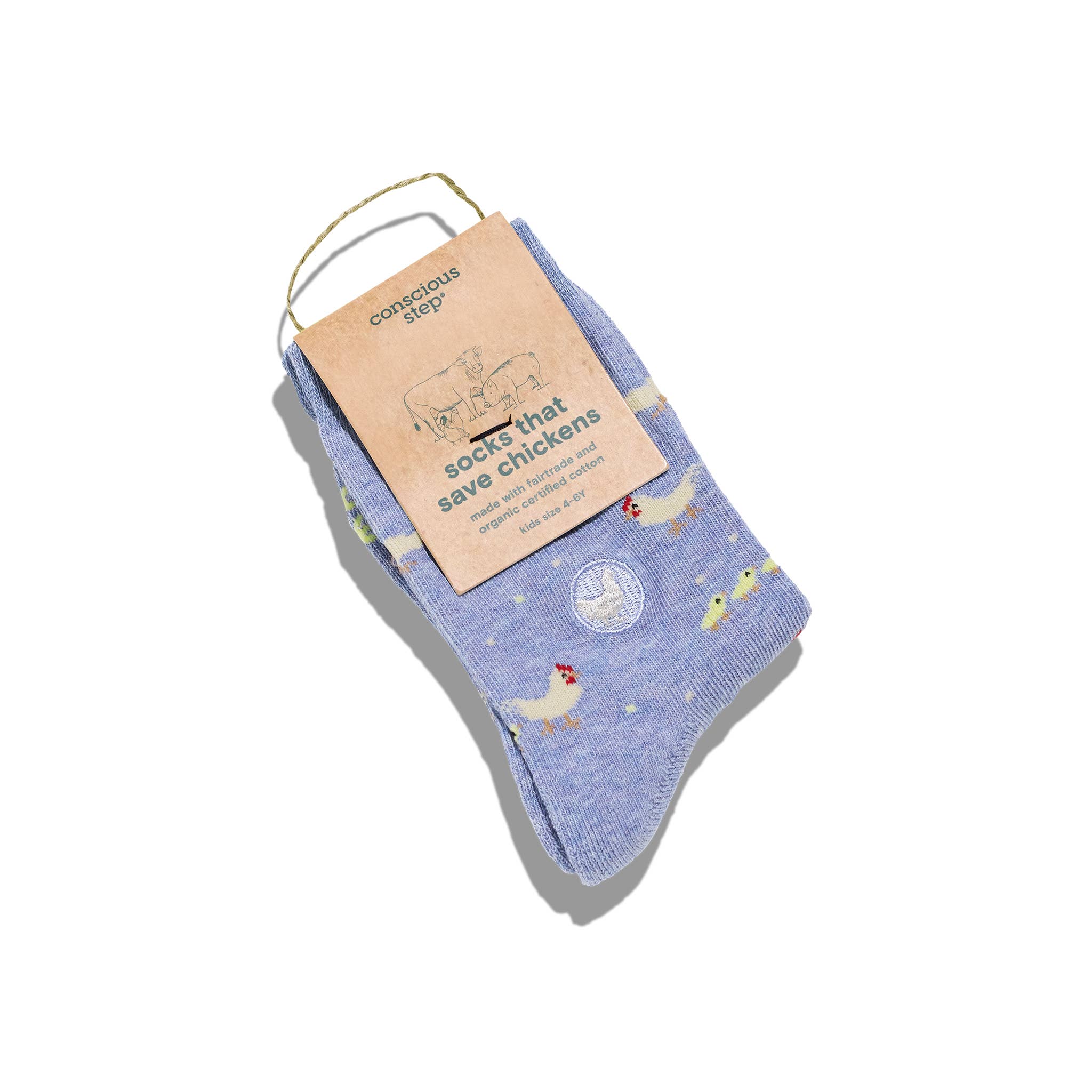 Kids Socks that Save Chickens | Organic Cotton Kids Socks