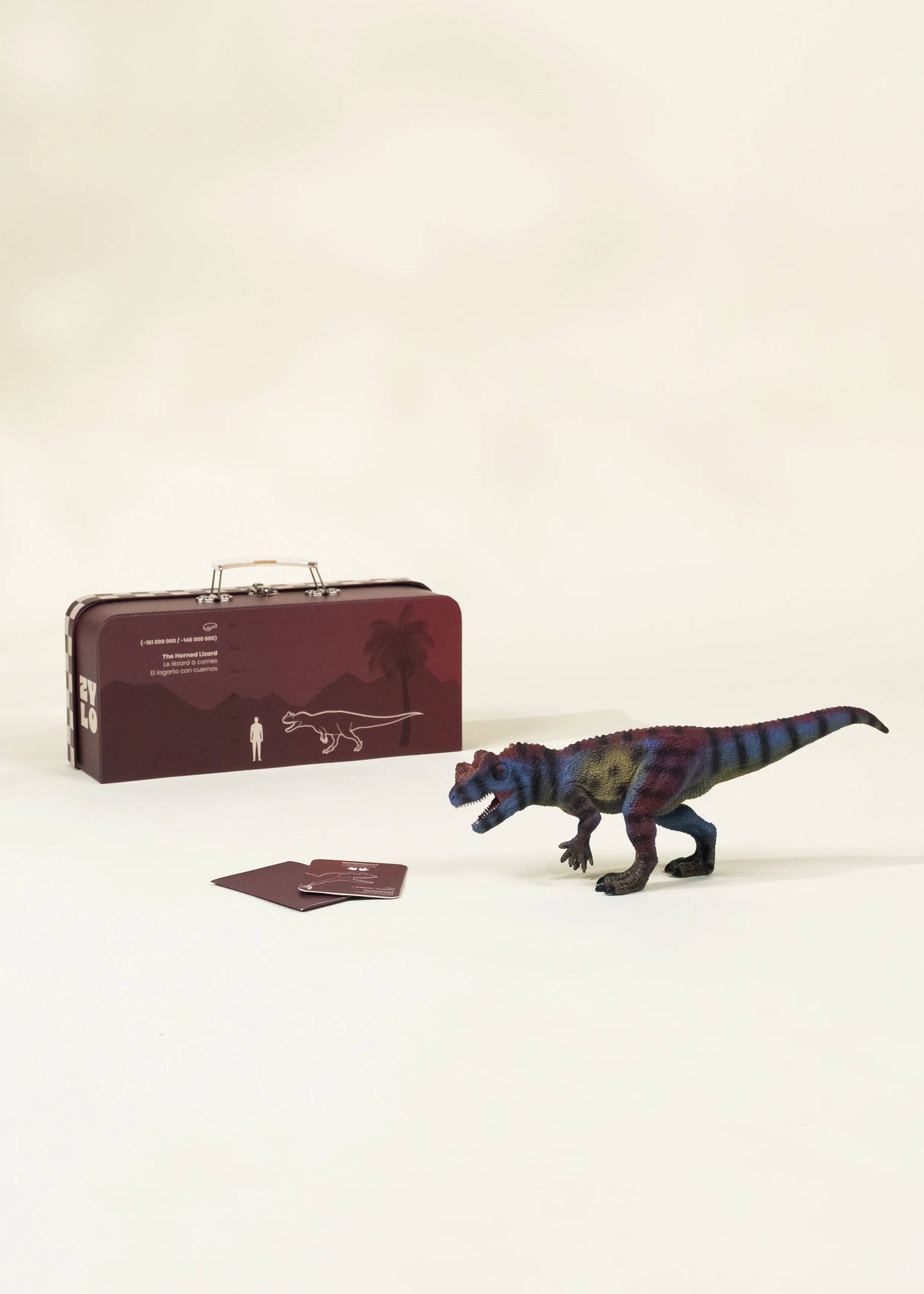 Ceratosaurus Dinosaur in a Collectible Box