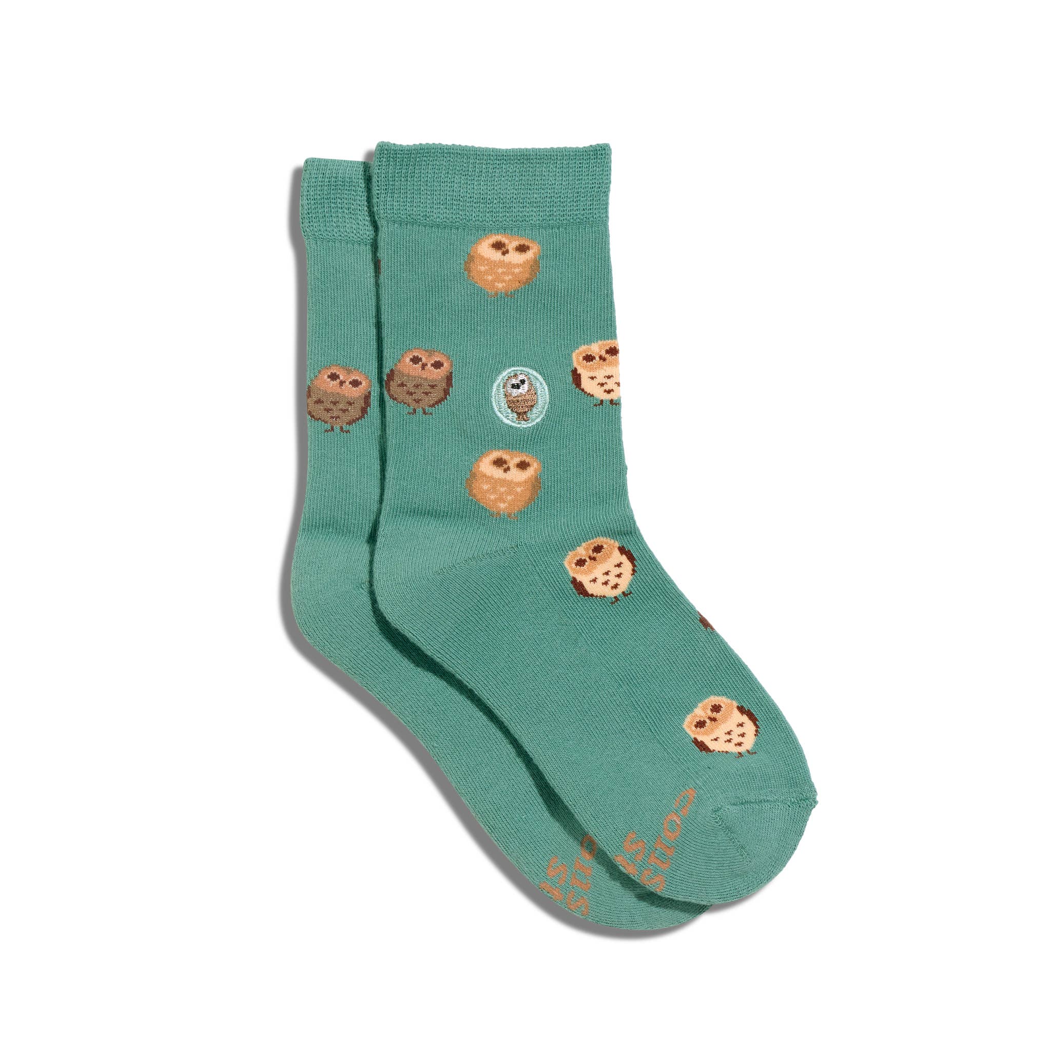 Kids Socks that Protect Owls | Organic Cotton Kids Socks