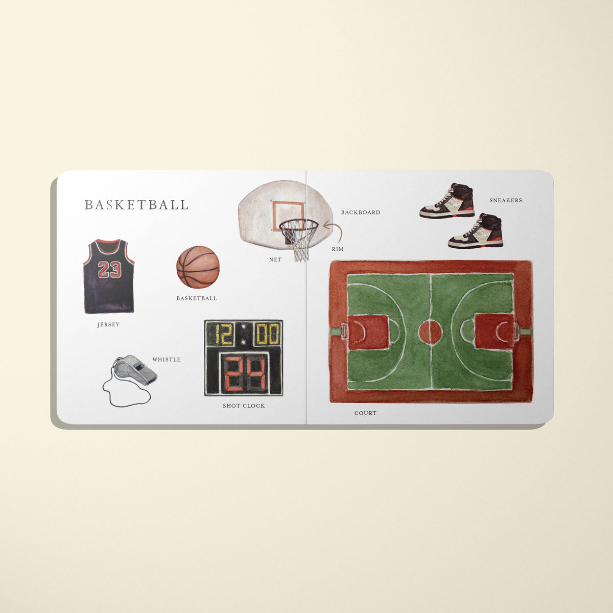 Our Big Book of Sports (Board Book)