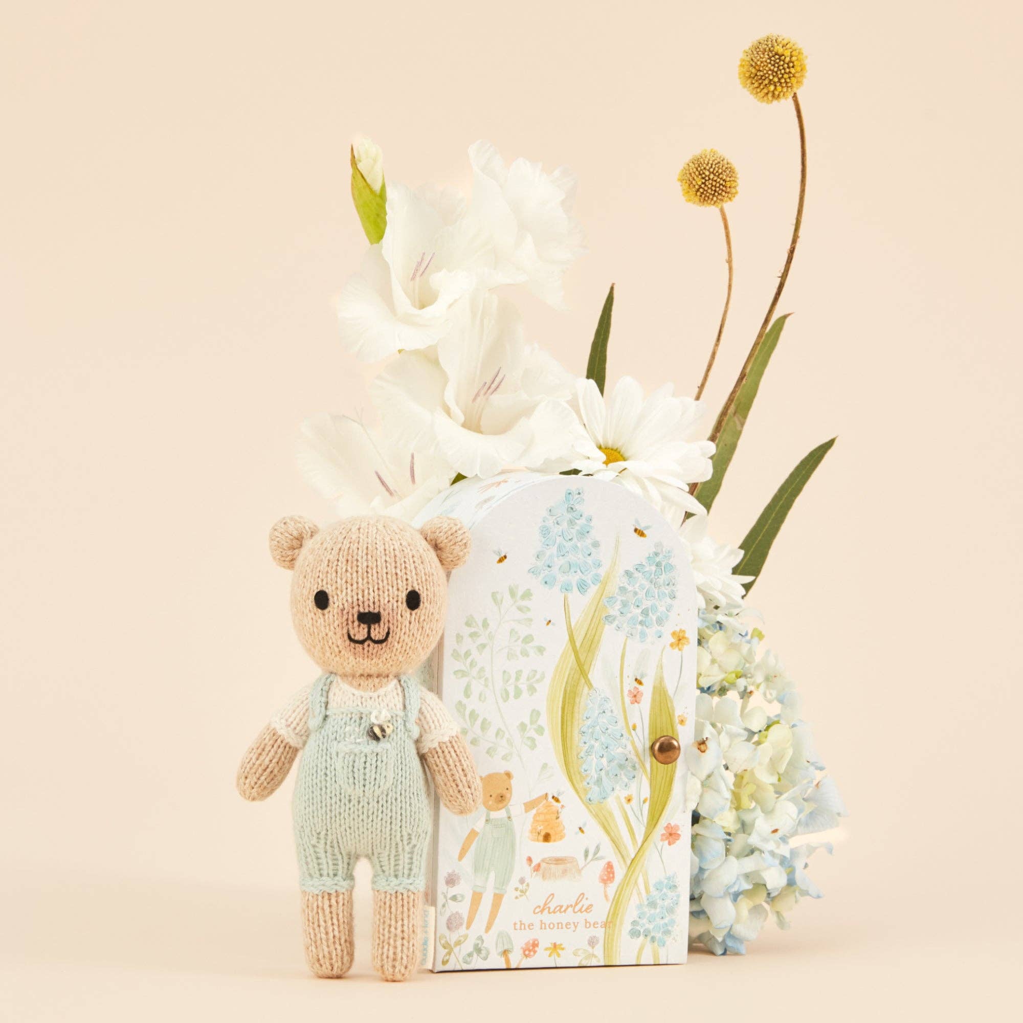 Tiny Charlie the honey bear, gives 10 meals