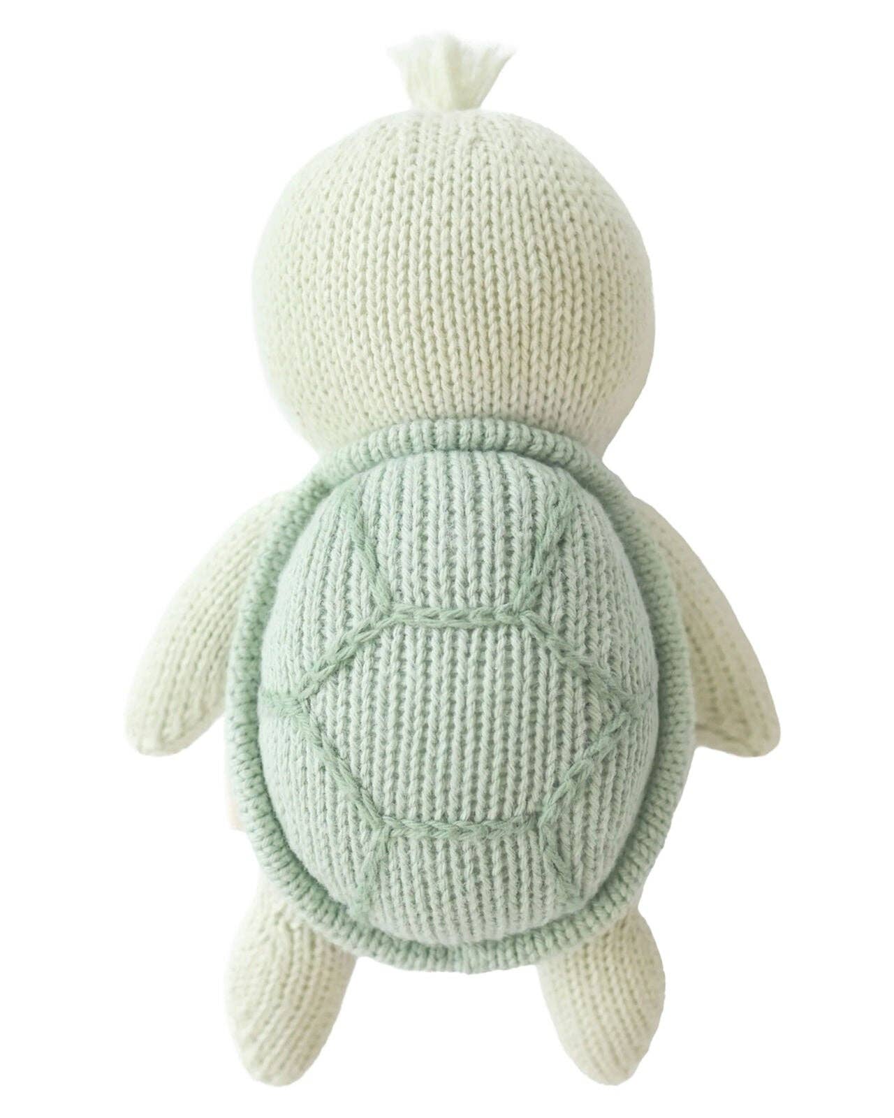 Cuddle + Kind Baby Sea Turtle (kelp green)