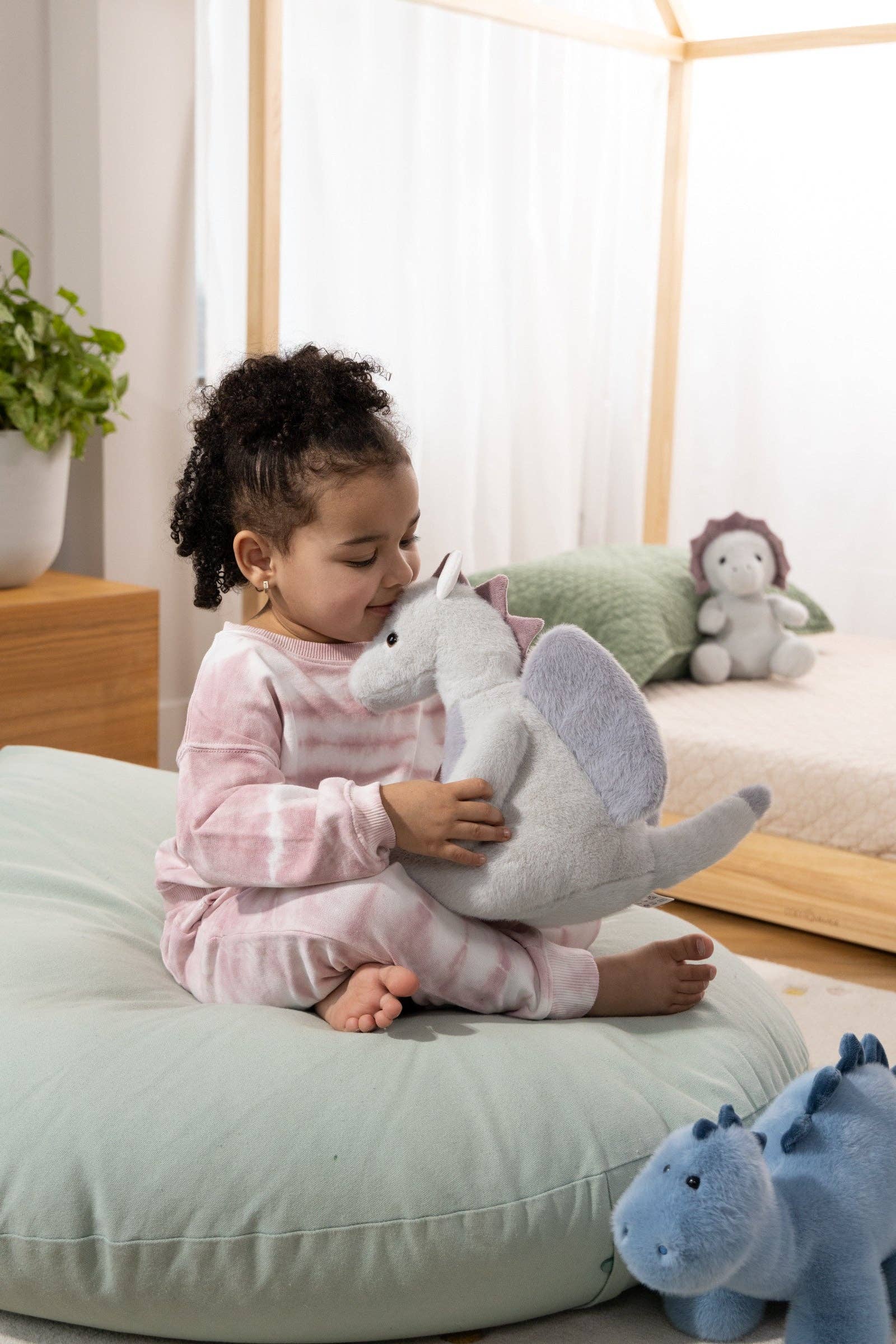 Dino Plush Toy - Grey Dragon
