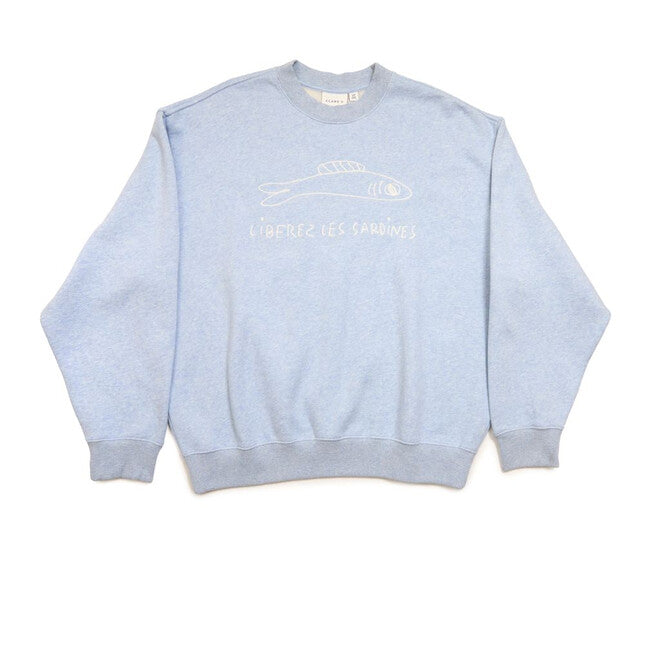 Oversized Sweatshirt - Liberez Les Sardines