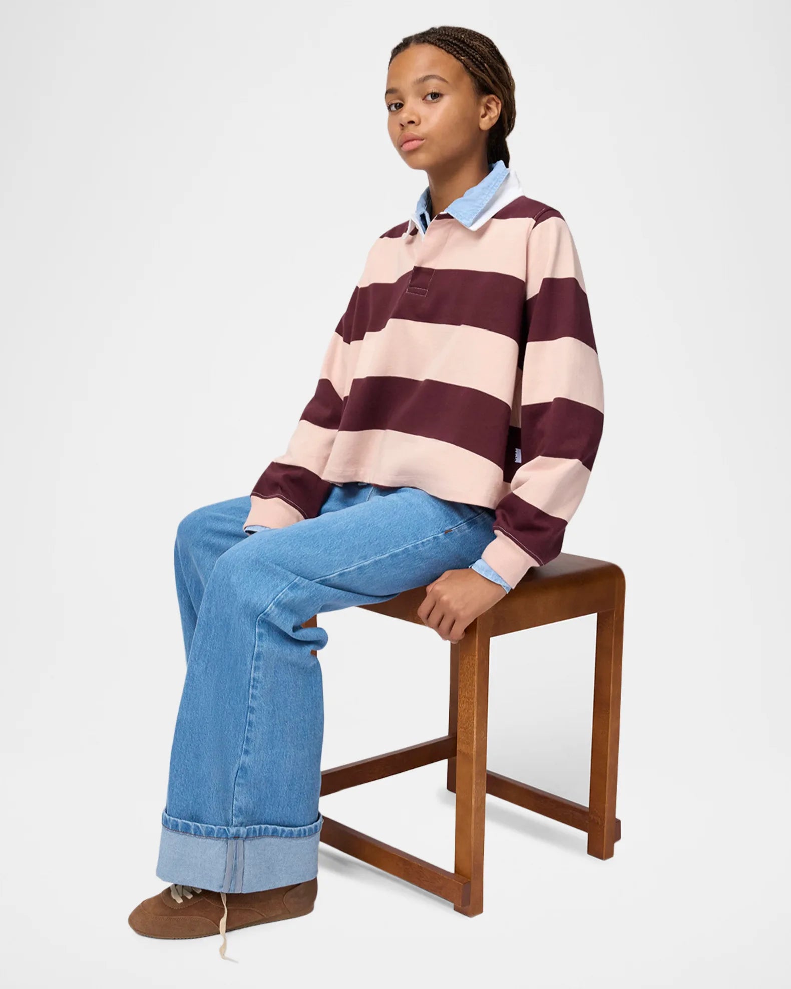 Rózalia Girl’s Knit Long Sleeve Shirt